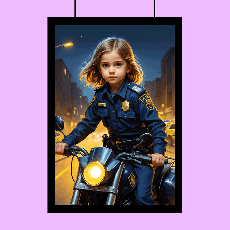 Street Police Girl